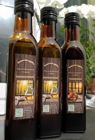 Масло домашнего холодного отжима - частное объявление в Тюмень