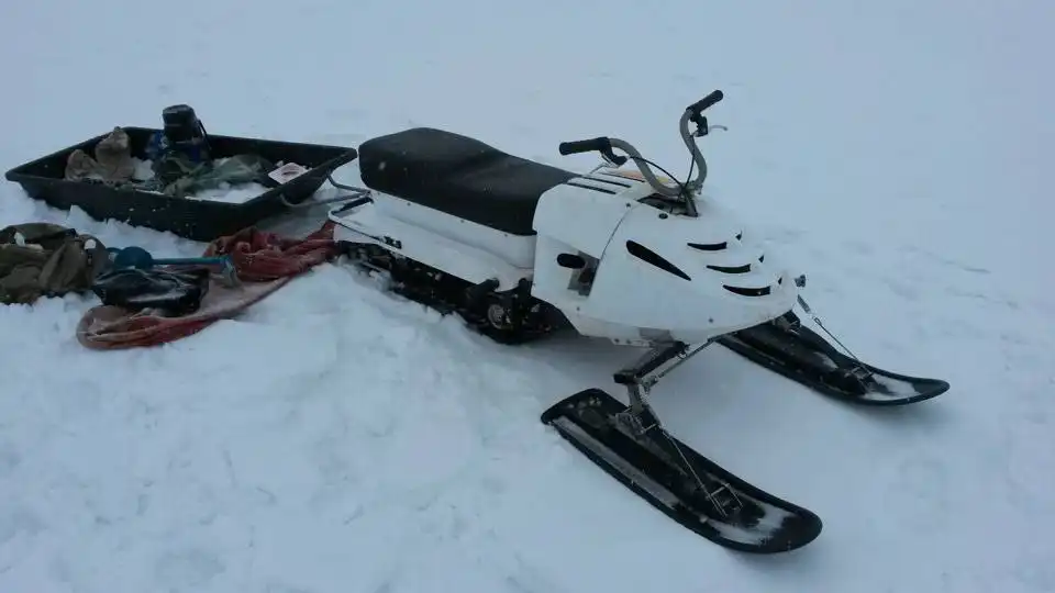 Снегоход Пегас разборный с двигателем Хонда 15лс