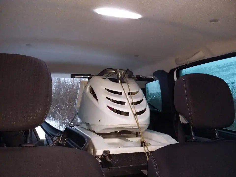 Снегоход Пегас разборный с двигателем Хонда 15лс