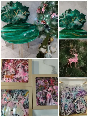 Набор игрушек, часы и журнальный столик для украшения и подарков - частное объявление в Тюмень