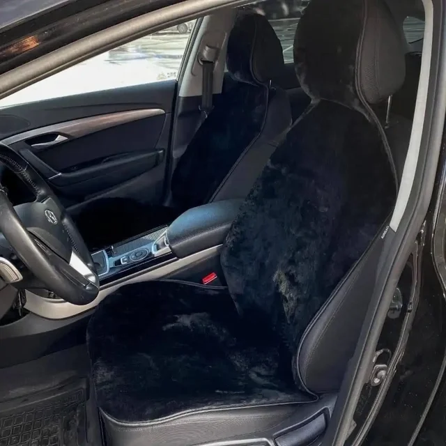 Меховые накидки на автомобильные сидения из натуральной овчины - Авто в Тюмень