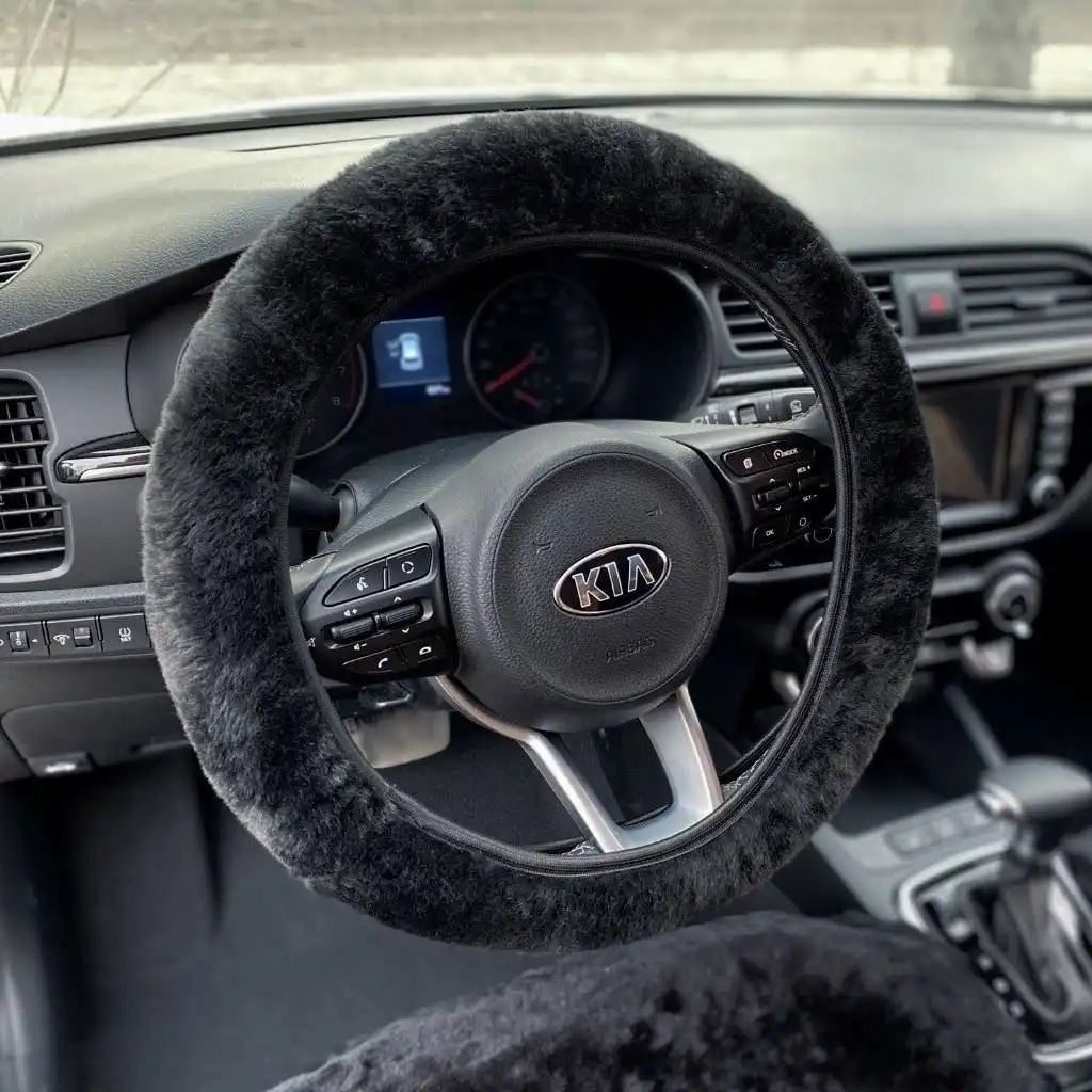 Меховые накидки на автомобильные сидения из натуральной овчины