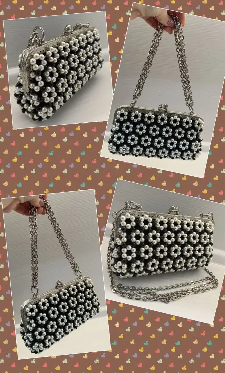 Сумочка из бусин с подкладом - Аксессуары (Барахолка) в Тюмень