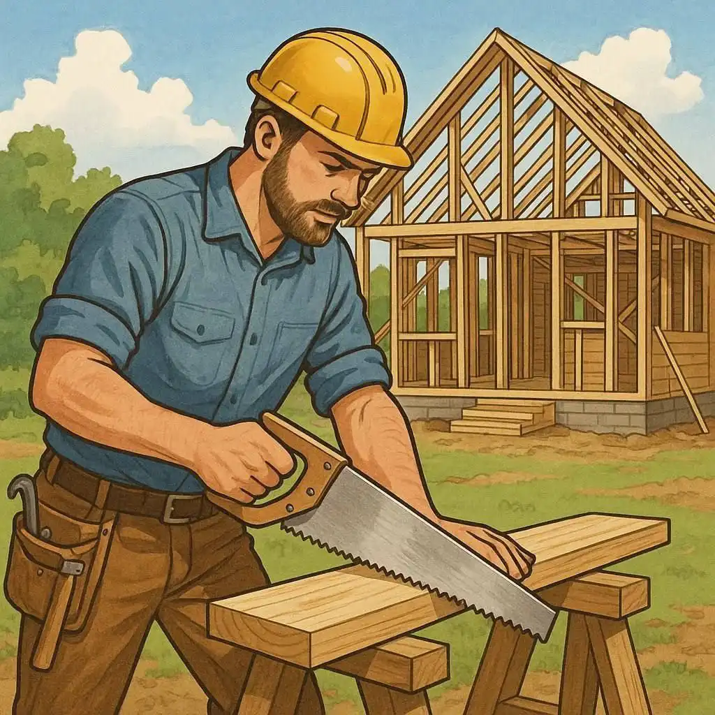 Бригада плотников для строительных работ - Строительные и ремонтные работы (Услуги) в Тюмень