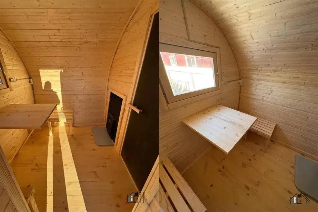 Бани "Бочка" различной длины с террасой и без - Бани и сауны (Для дома и дачи) в Тюмень