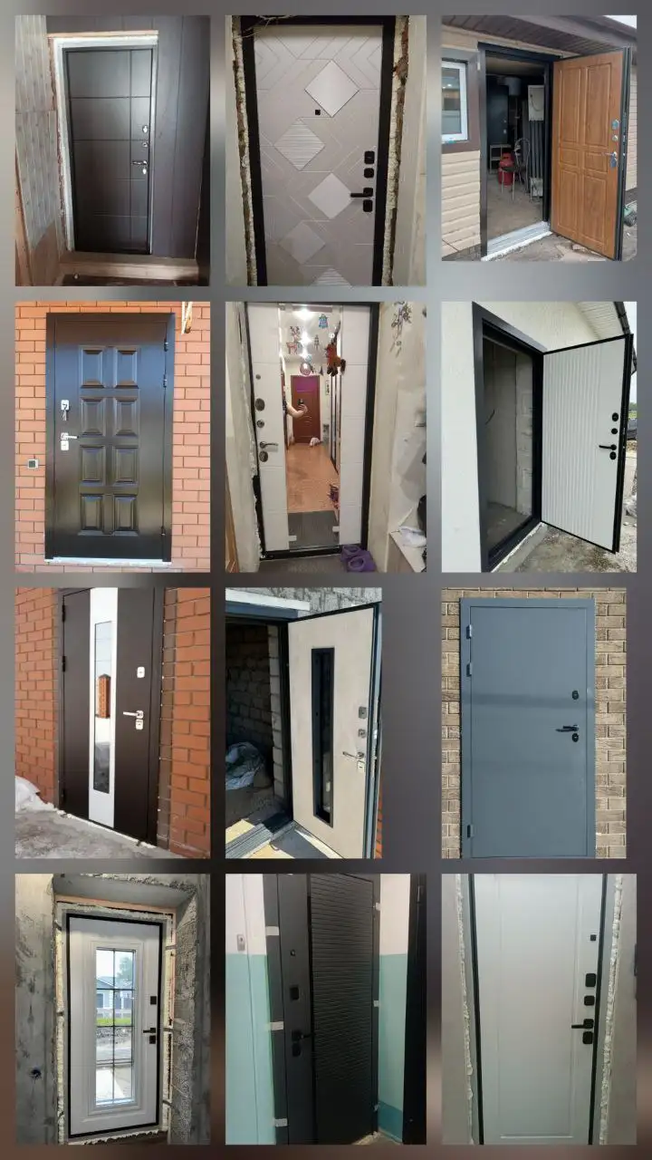 Входные двери от завода-изготовителя с установкой - Установка дверей (Услуги) в Тюмень