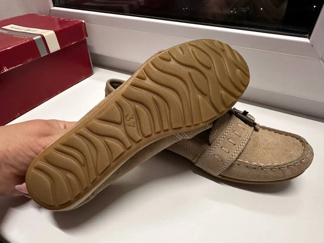 Новые мокасины 37-36 размера - Обувь (Одежда) в Тюмень