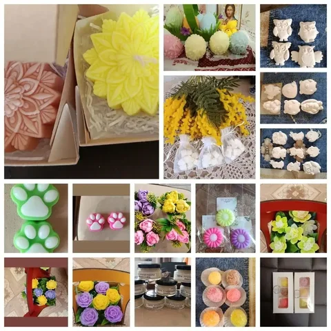 Товары ручной работы: свечи, мыло, скрабы и фигурки - Электроника и аксессуары в Тюмень