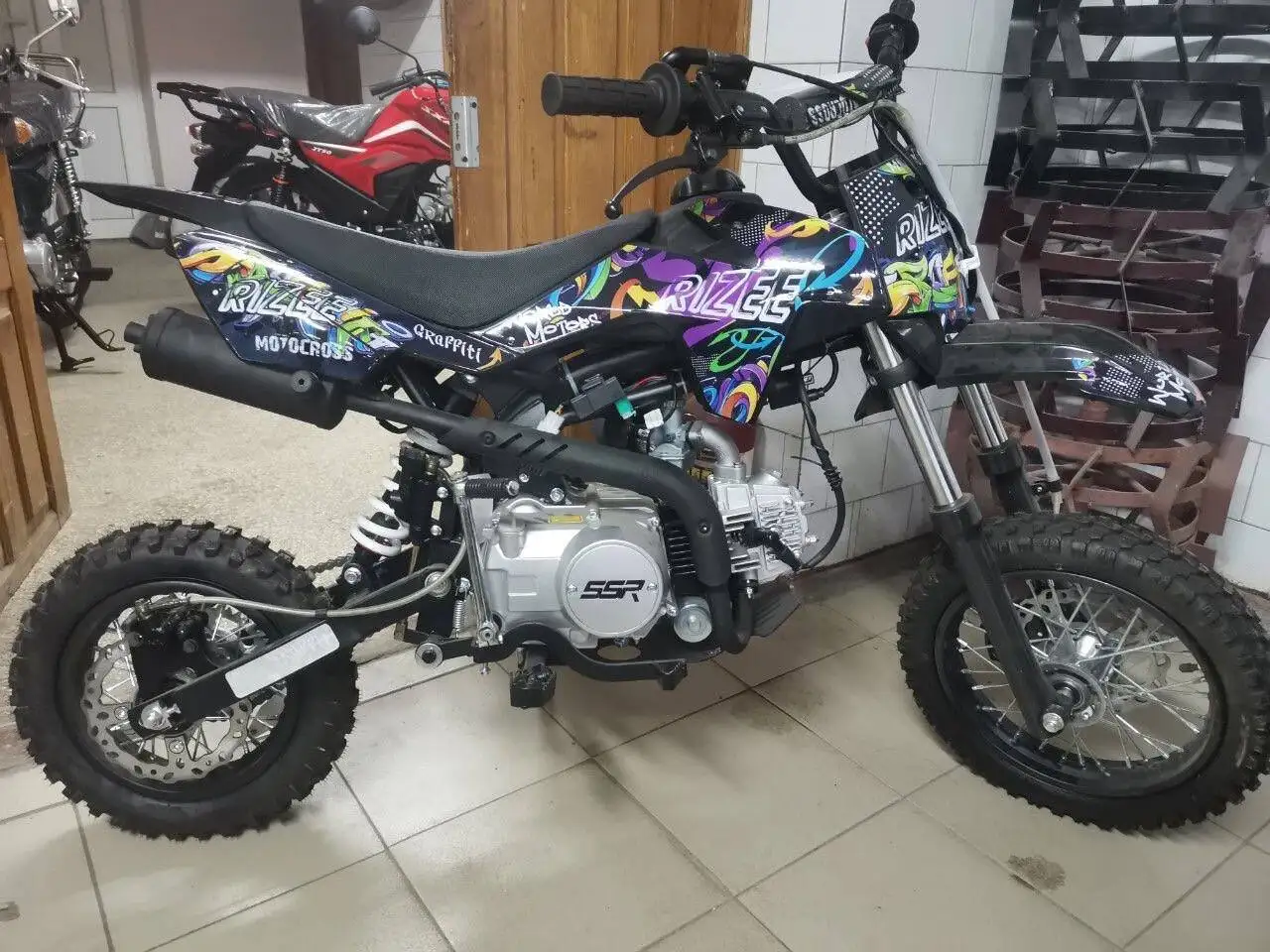 Продажа мопедов 110 кубов и питбайка - Мотоциклы и мопеды (Авто) в Тюмень