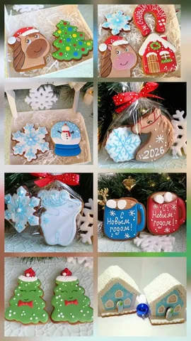 Новогодние пряники и пряничные домики - частное объявление в Чита
