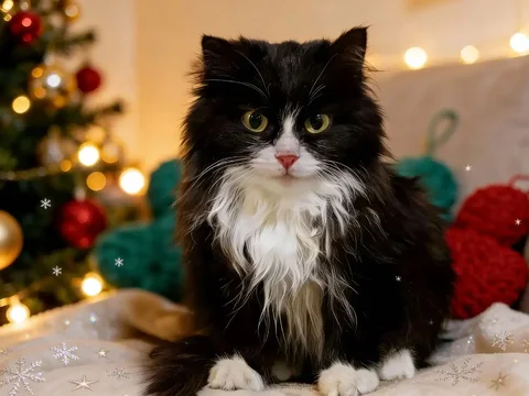 Двухцветная кошечка 5 месяцев ищет семью - Животные в Чита