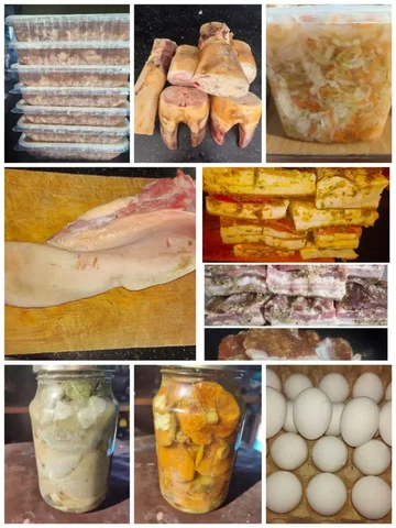 Продукты питания: мясо, грибы, консервация, яйца - частное объявление в Чита