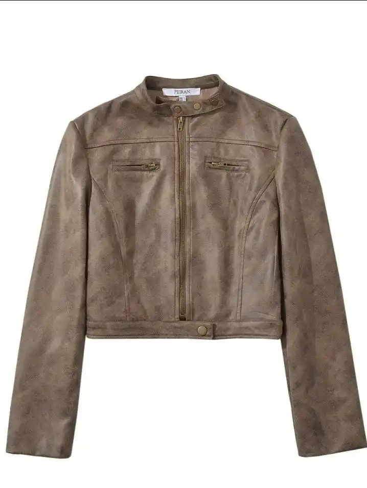 Куртка косуха под замшу, размер 40-42 - Верхняя одежда (Одежда) в Чита