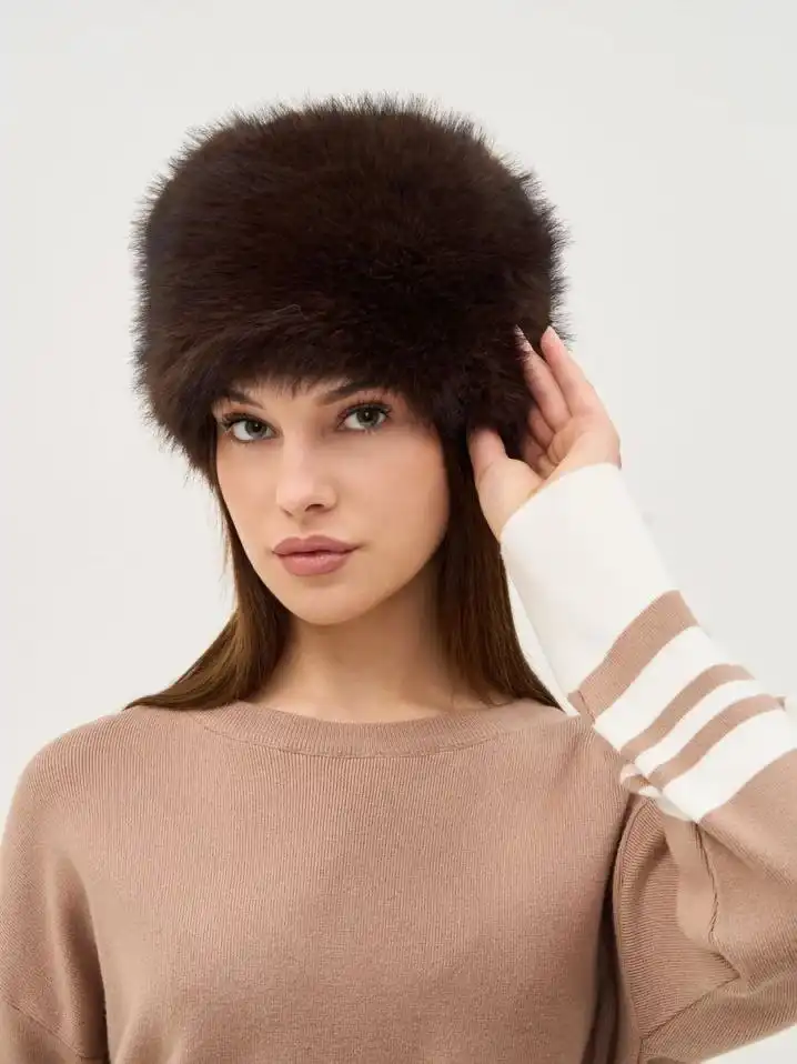 Продажа новой шубы и шапки из искусственного меха - Верхняя одежда (Одежда) в Чита