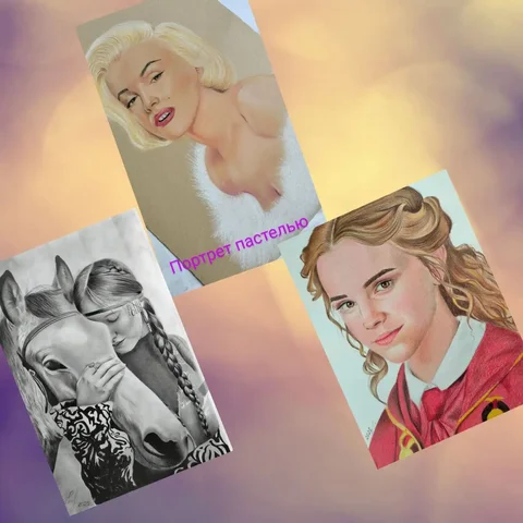 Портреты ручной работы на заказ - Маникюр в Чита