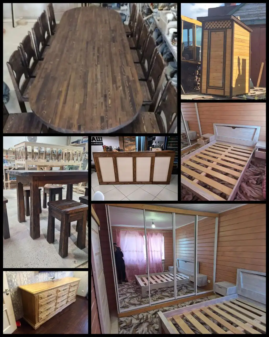 Изготовление уличной и детской мебели из массива дерева - Изготовление мебели (Услуги) в Чита