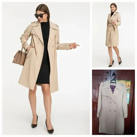 Плащ почти новый, размер 44, весна-осень - Взрослая одежда в Чита