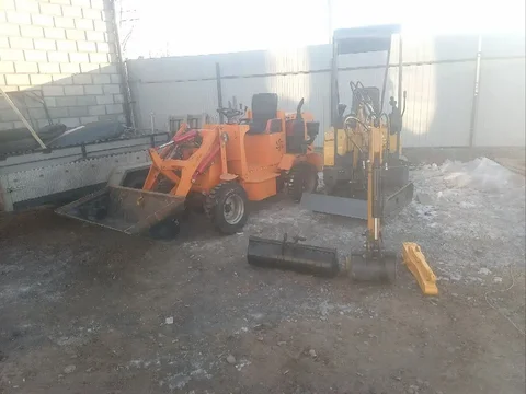 Услуги экскаватора и погрузчика в Чите - Строительные и ремонтные услуги в Чита