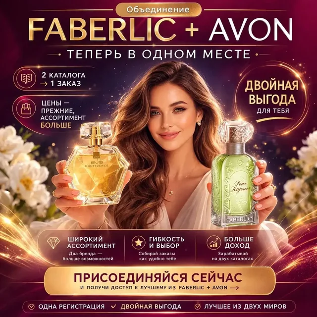 Faberlic и Avon: косметика, одежда, товары для дома с доставкой - Парфюмерия в Чита
