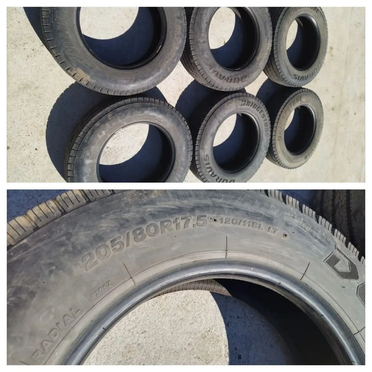 Продам летние грузовые шины Bridgestone - Шины (Авто) в Чита