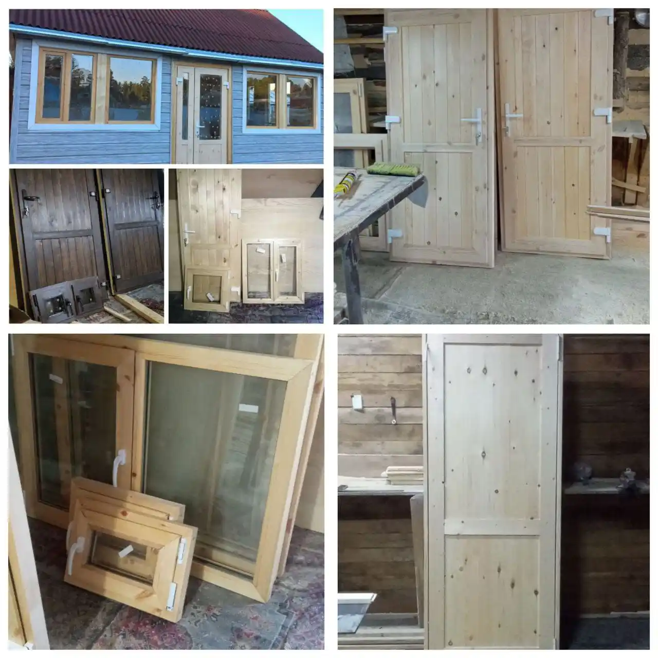 Изготовление деревянных окон и дверей под заказ - Услуги в Ангарск