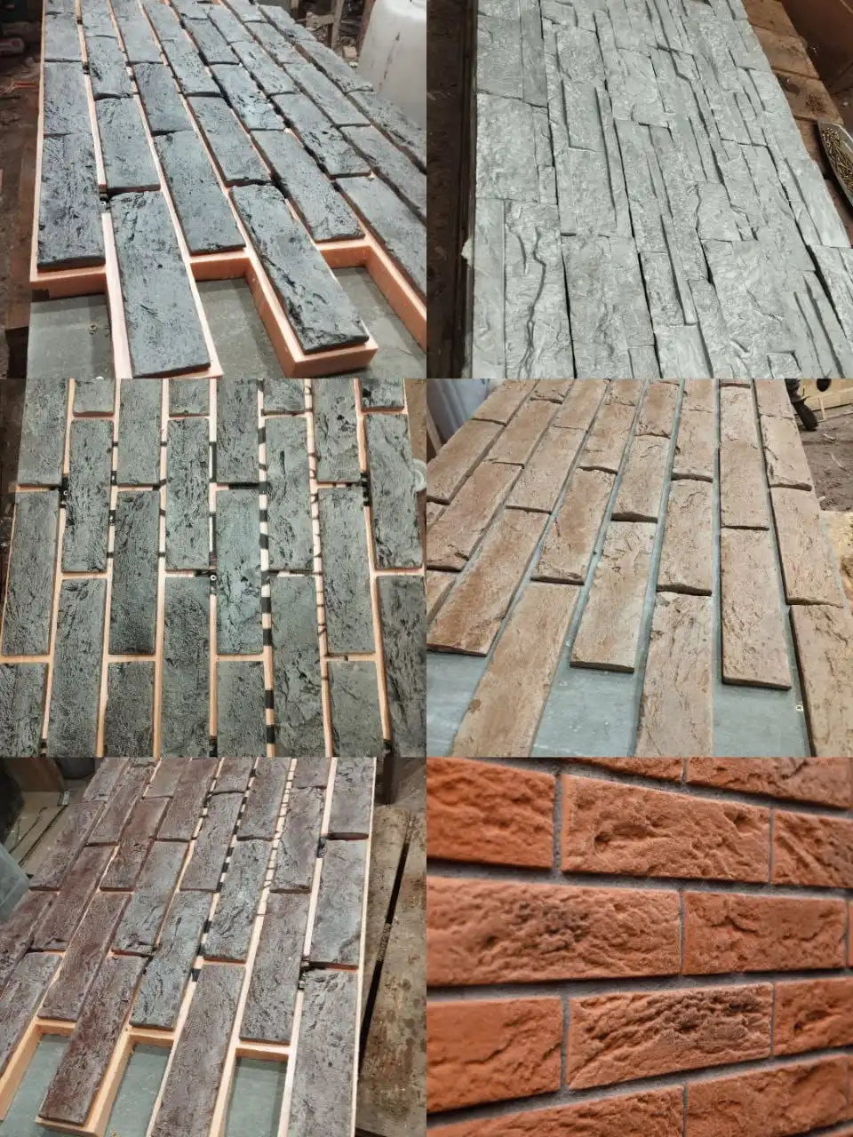 Фасадные клинкерные термопанели и камень для облицовки