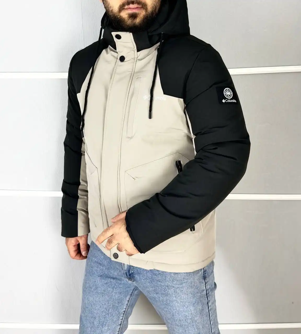 Мужская зимняя куртка размер 50/52