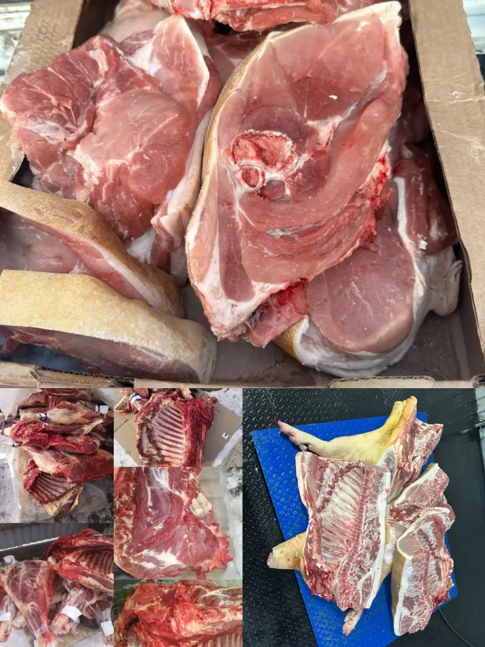 Продажа мяса свинины, говядины и других мясных продуктов