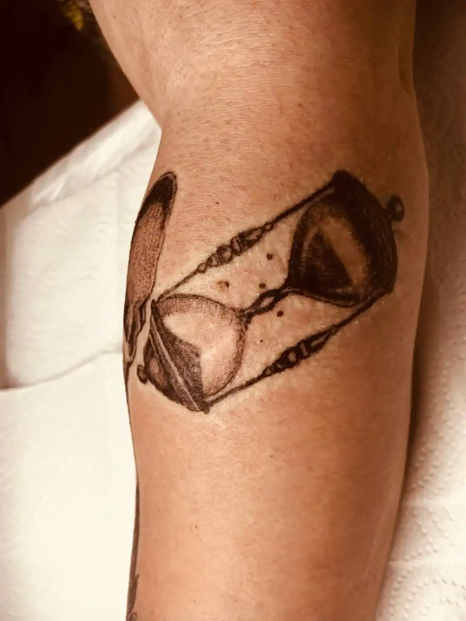 Татуировка на тему Сфинкса