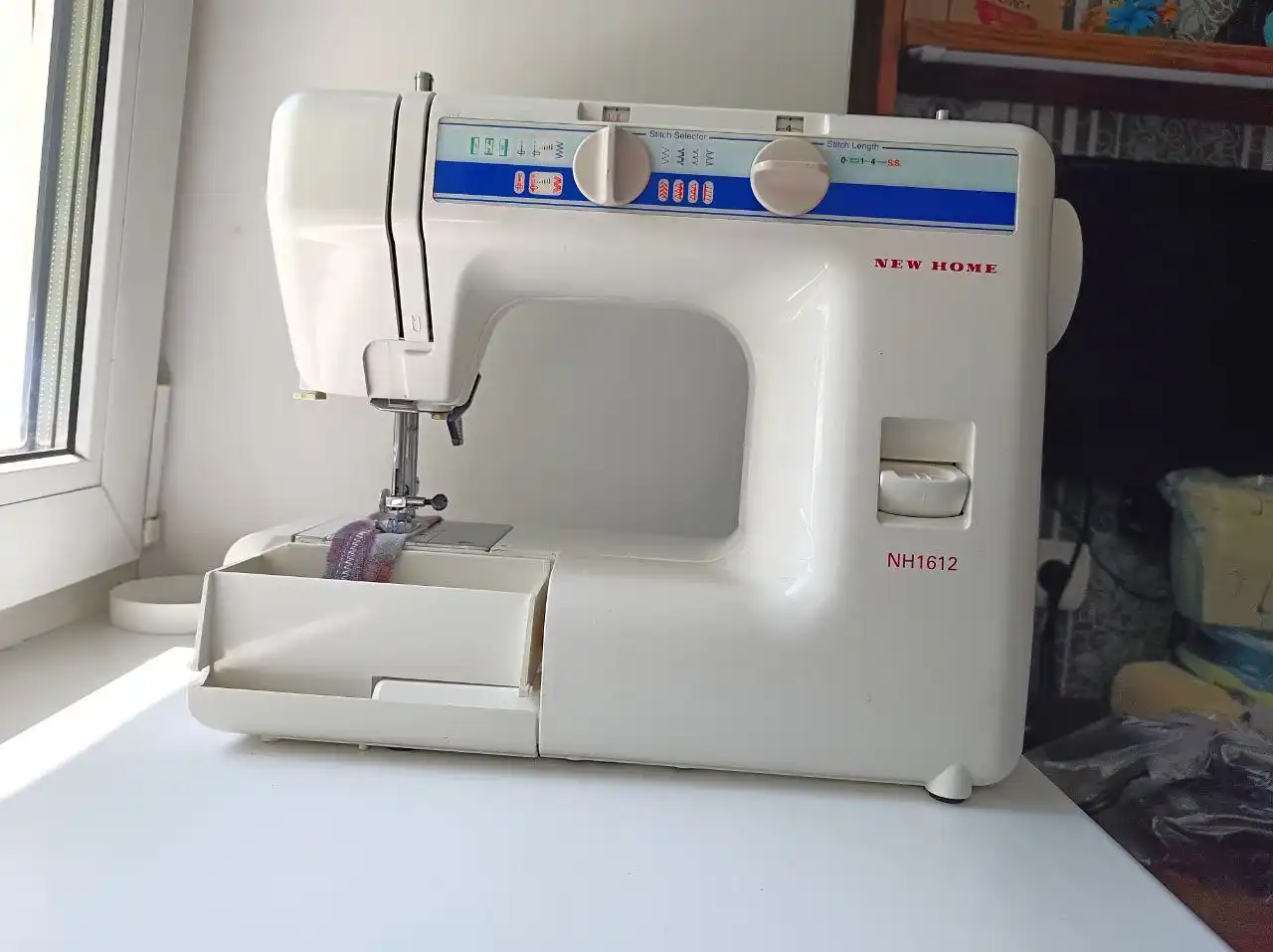 Швейная машина в исправном состоянии
