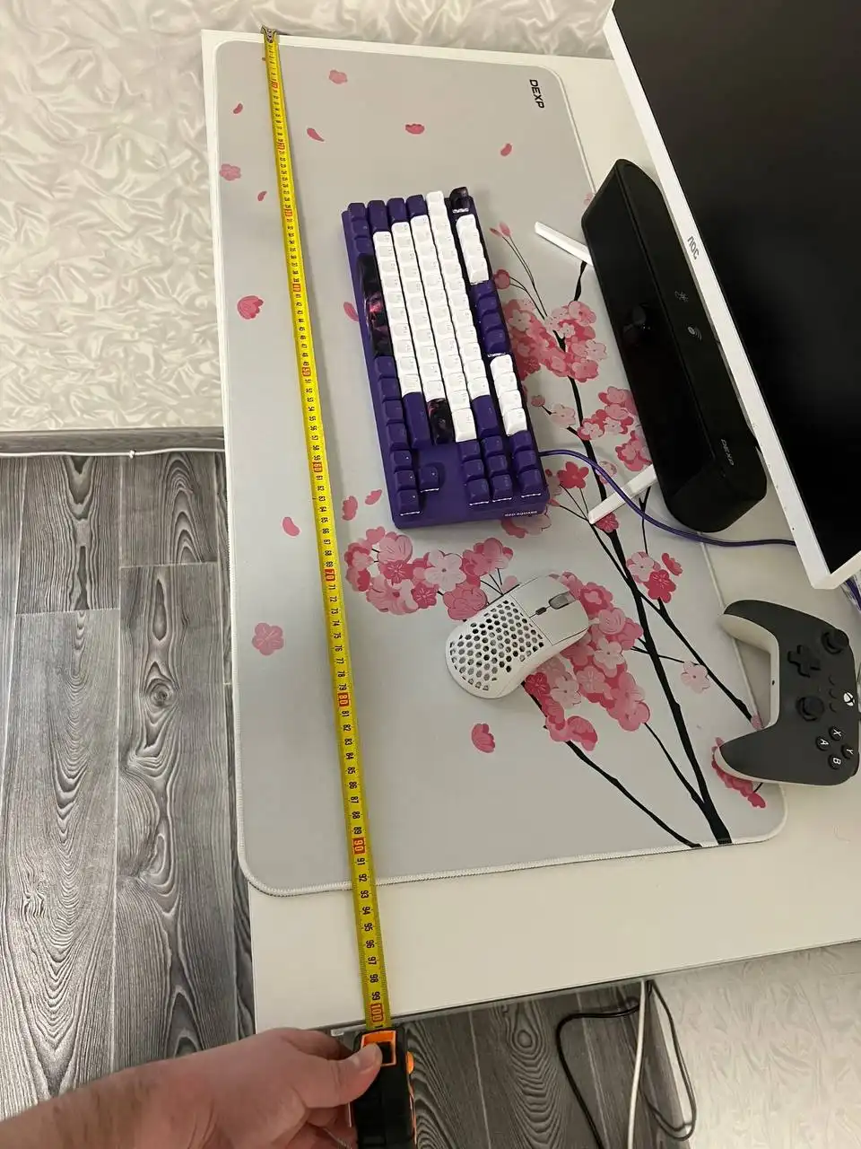 Письменный стол белый с выдвижными ящиками - Мебель (Для дома и дачи) в Ангарск