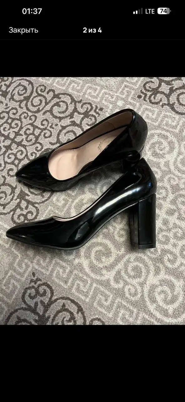 Туфли женские лакированные и обычные 39 размер - Обувь (Одежда) в Ангарск