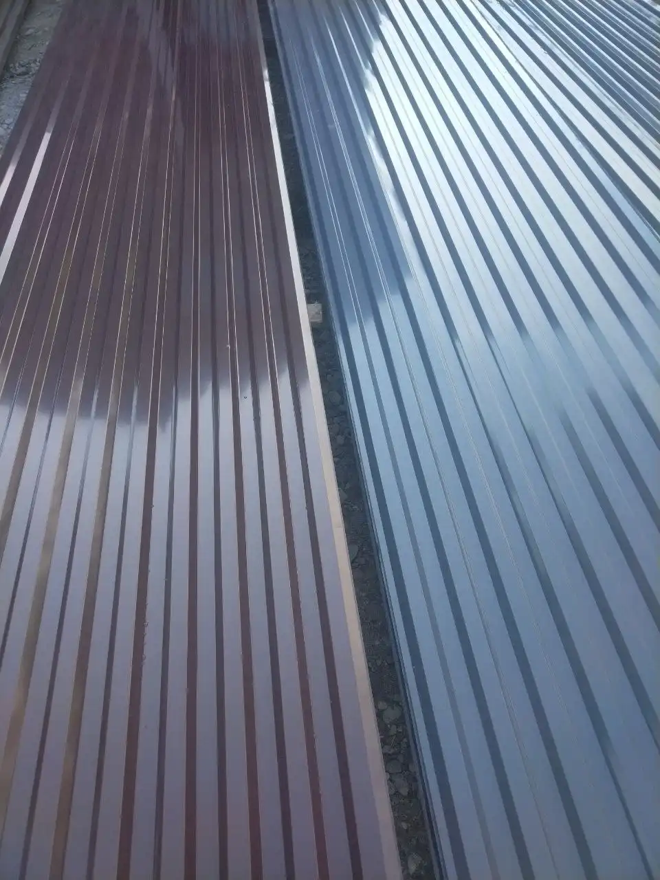 Профлист окрашенный 6м, С-21, С-10, С-8 - Металлопрокат (Запчасти) в Ангарск