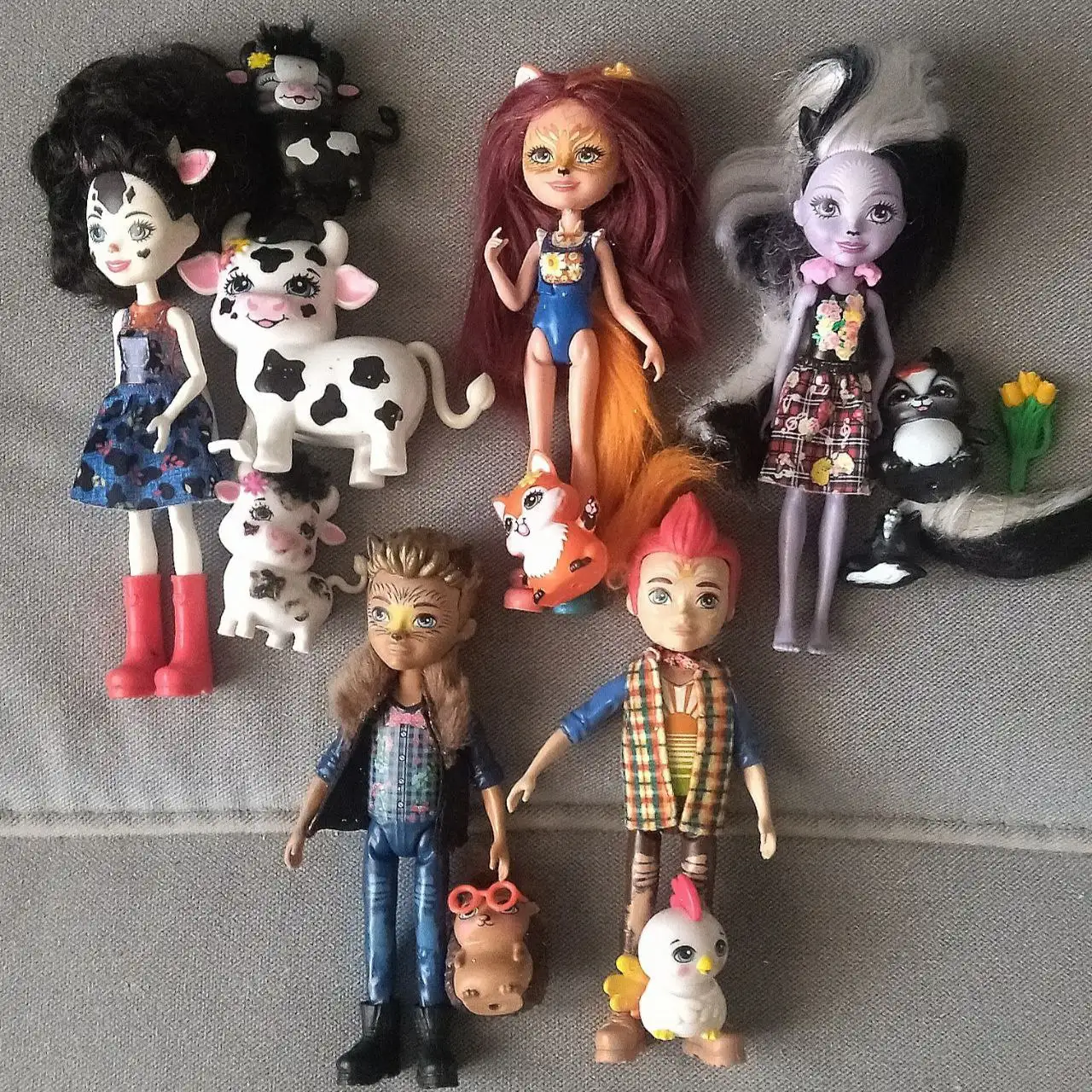 Продажа куколок Энчантималс с аксессуарами - Куклы (Товары для детей) в Ново-Ленино