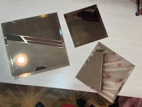 Маленькие квадратные зеркала с коцками - Еда в Ангарск