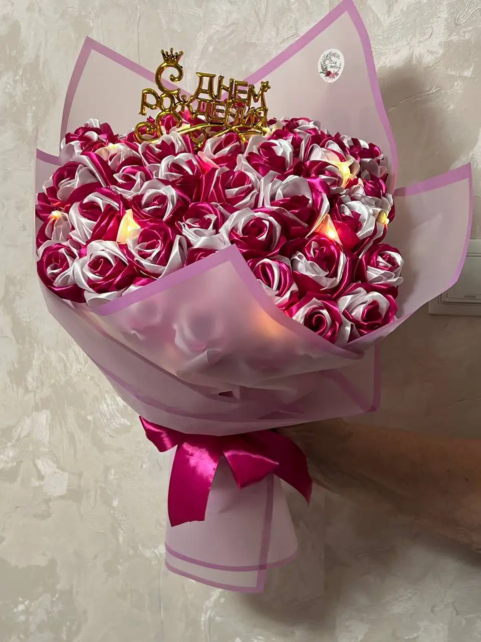 Букеты роз из атласных лент на заказ - Рукоделие (Хобби и отдых) в Ангарск