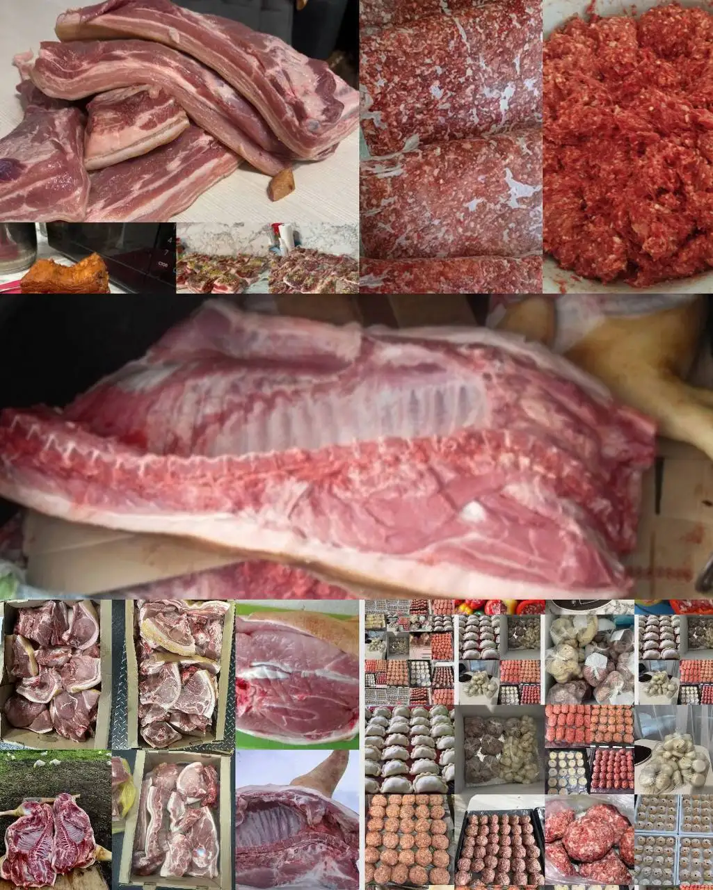 Продажа мяса свинины и телятины в Осинском районе - Продукты питания (Барахолка) в Ангарск