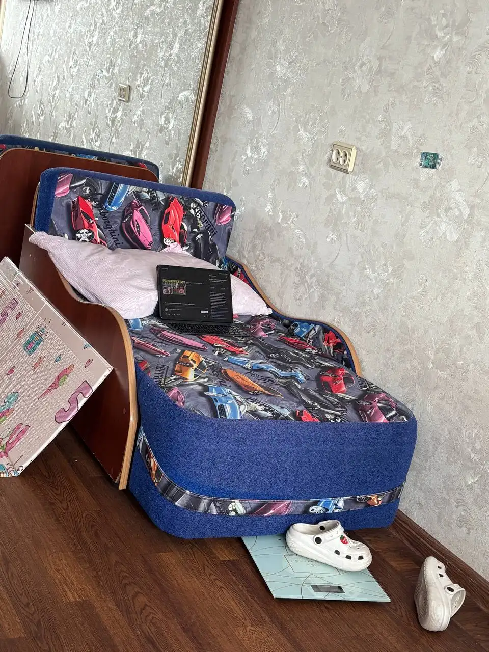 Кровать ростущая в хорошем состоянии - Барахолка в Ангарск