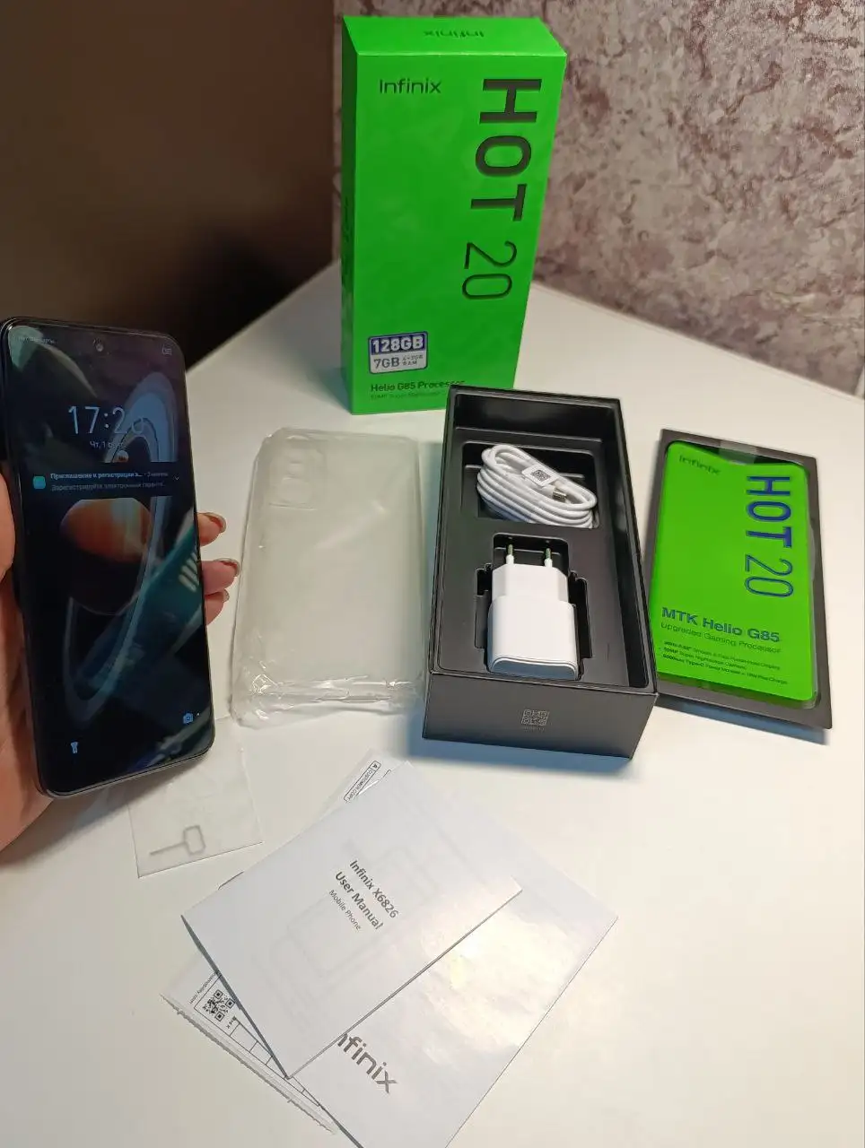 Продажа нового смартфона Infinix Hot 20 - Смартфоны (Электроника) в Ангарск