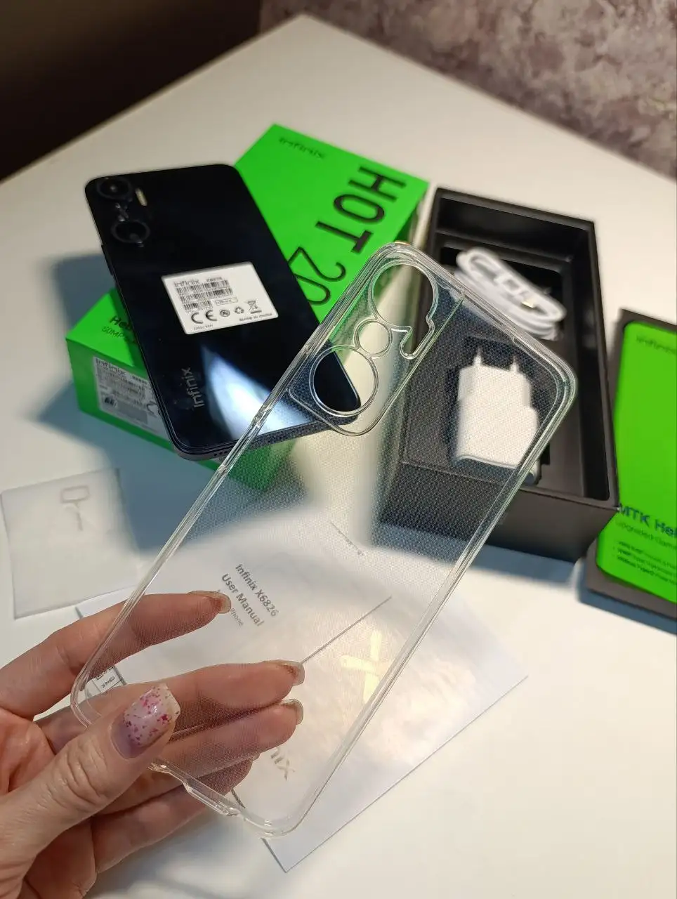 Продажа нового смартфона Infinix Hot 20 - Смартфоны (Электроника) в Ангарск