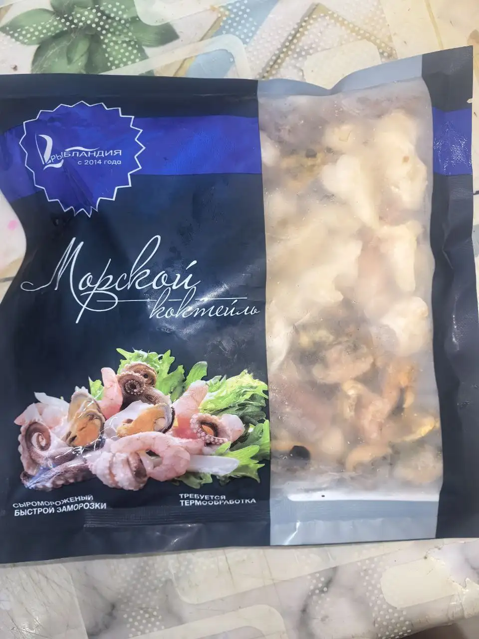 Морской коктейль с морепродуктами - Продукты питания (Барахолка) в Ангарск