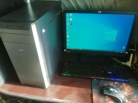 Игровой ПК с монитором и периферией - Компьютеры в Ангарск