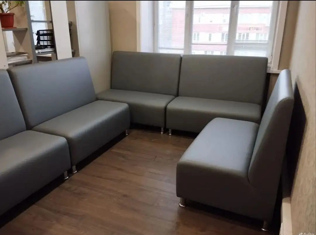 Продажа новых кожаных диванов для офиса - Мебель (Барахолка) в Ангарск