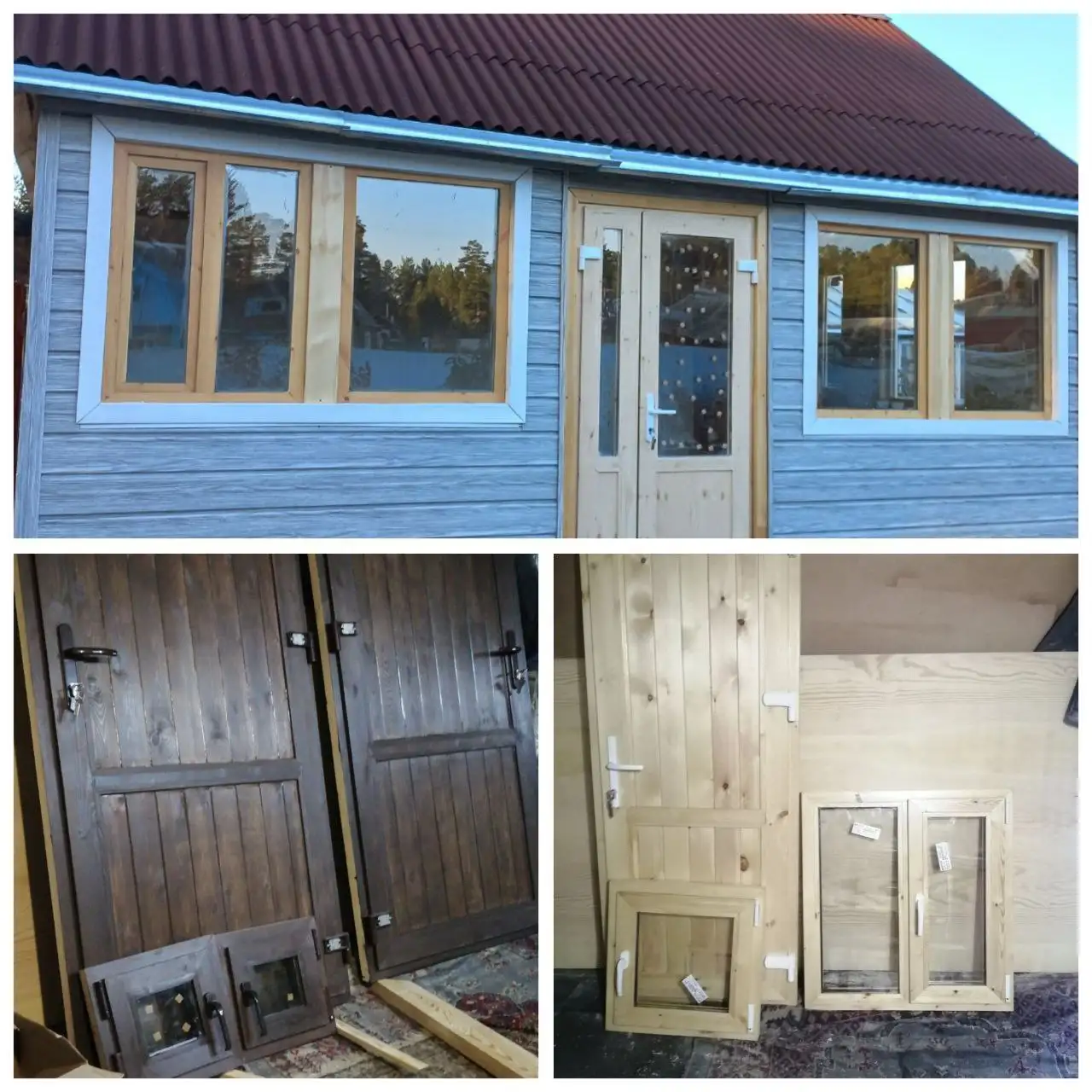 Изготовление и установка деревянных евроокон и дверей - Ремонт и строительство (Услуги) в Ангарск