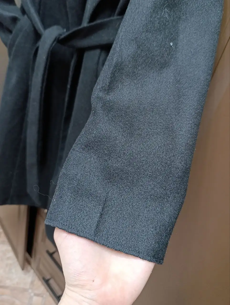 Женское демисезонное пальто Shein чёрного цвета размер M - Верхняя одежда (Одежда) в Ангарск