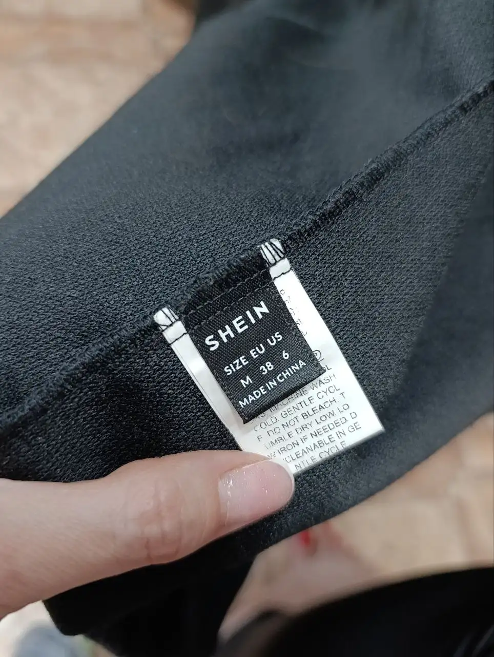 Женское демисезонное пальто Shein чёрного цвета размер M - Верхняя одежда (Одежда) в Ангарск