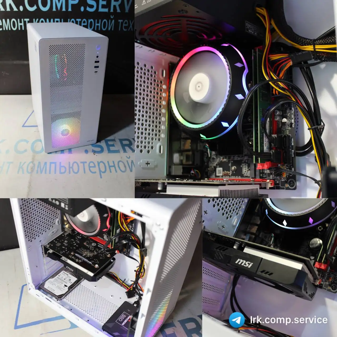 Игровой ПК Gamer начального уровня - Компьютеры (Электроника) в Иркутск