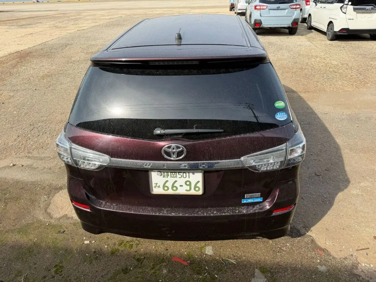 Toyota Wish 2013 г.в. с аукциона Японии - Авто в Владивосток