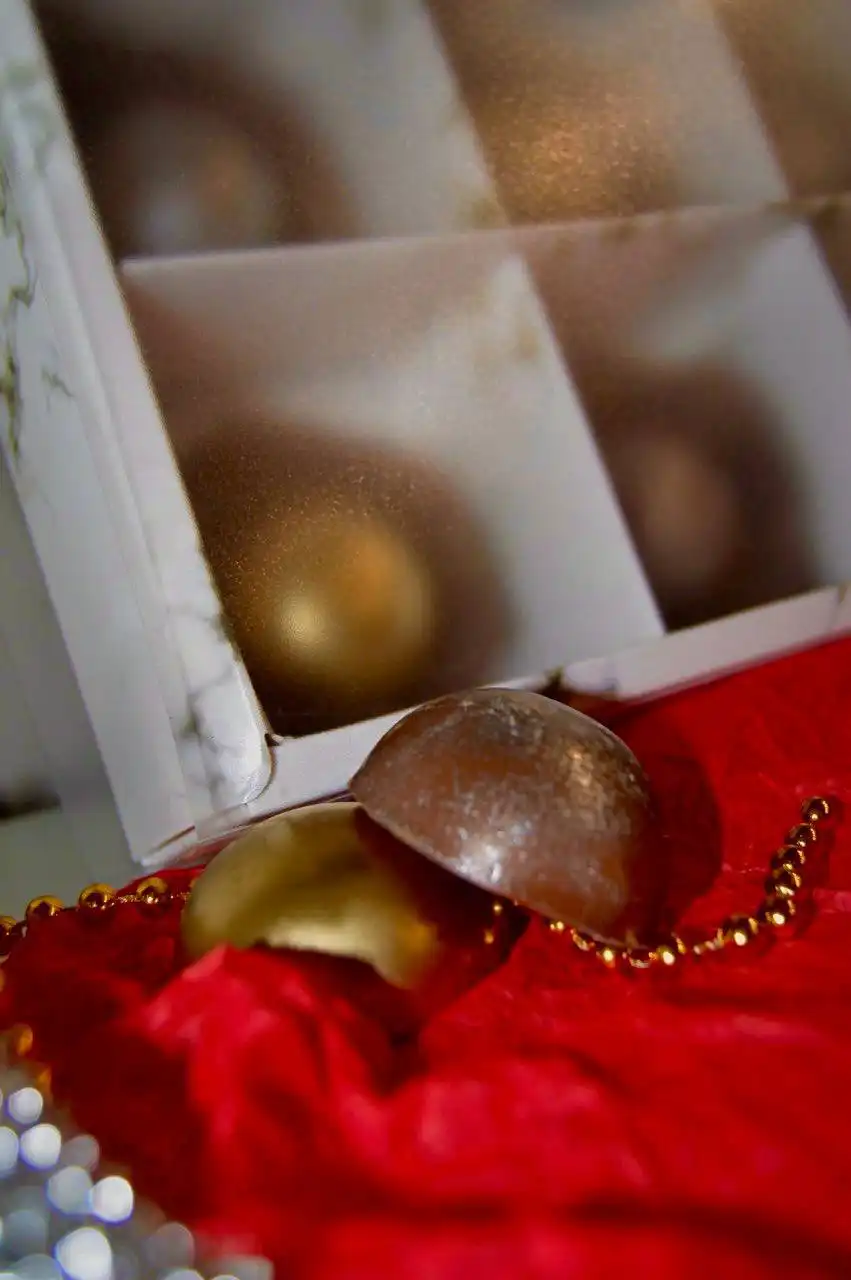 Бельгийский шоколад с праздничным дизайном