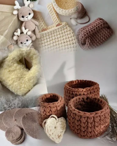 Вязаные изделия ручной работы - Сувениры в Саратов